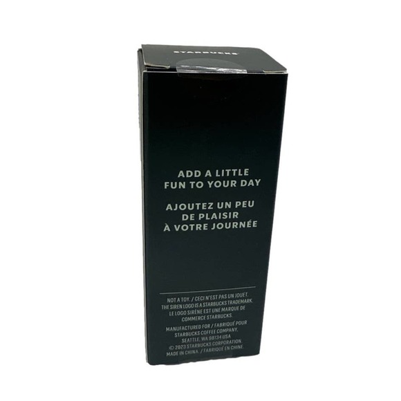 STARBUCKS Limited Edition Studded Oil Slick Rainbow Iridescent Keychain - Picture 2 of 3